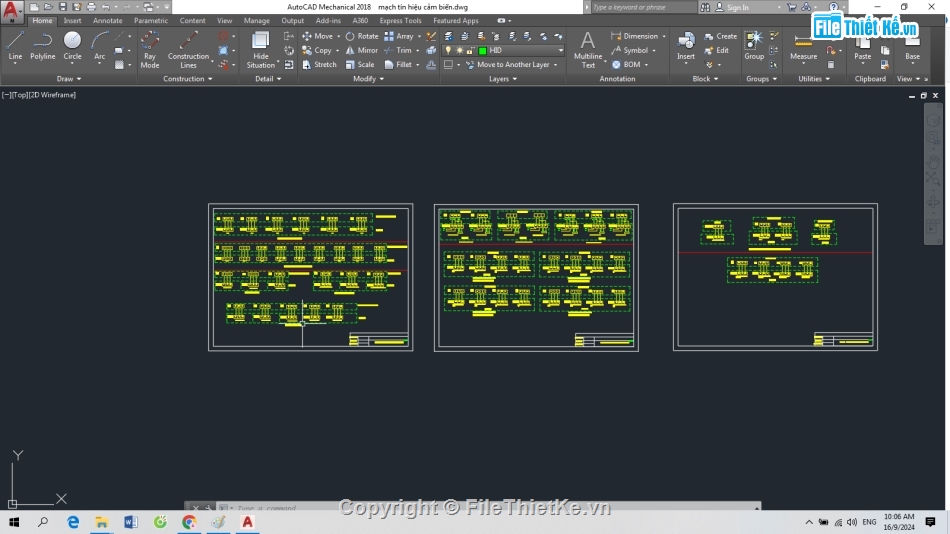 Bản vẽ,ứng biến với biến,Bản vẽ autocad